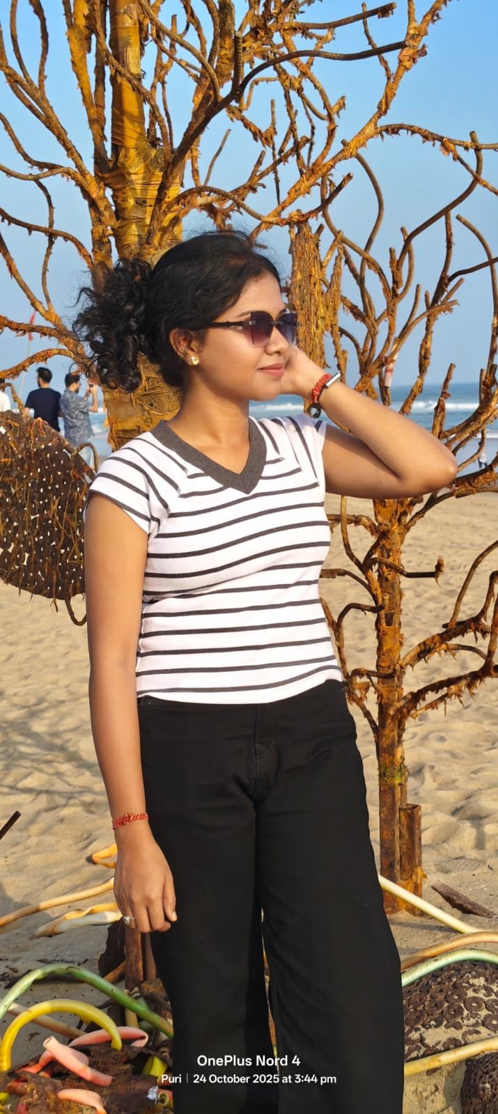 Pandill glowing in the golden beach light